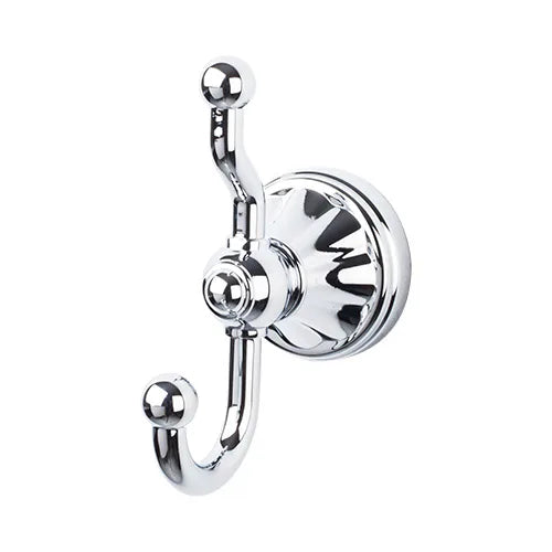 Hudson Bath Double Hook HUD2PC Polished Chrome