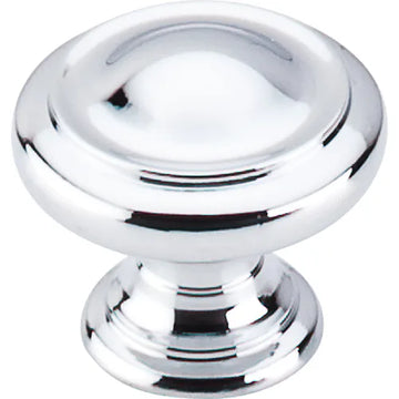 Nouveau III Dome Knob 1 1/8'' M1118 Polished Chrome