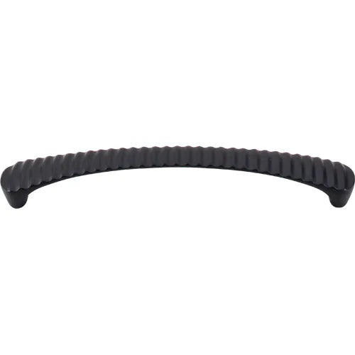 Nouveau III Grooved Pull 6 5/16'' cc M1138 Flat Black