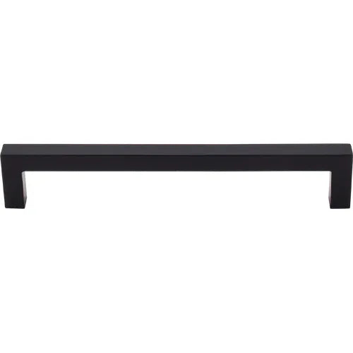 Nouveau III Square Bar Pull 6 5/16'' cc M1156 Flat Black