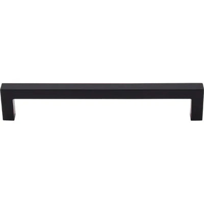 Nouveau III Square Bar Pull 6 5/16'' cc M1156 Flat Black