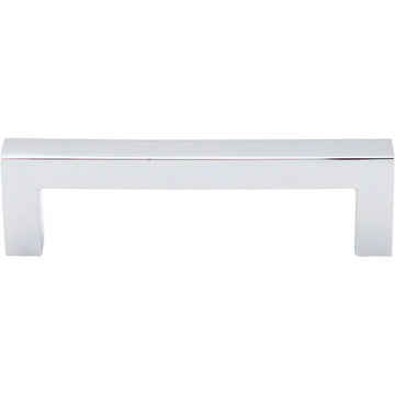Nouveau III Square Bar Pull 3 3/4'' cc M1163 Polished Chrome