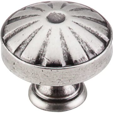 Dakota Hudson Knob 1 1/4'' M1223 Antique Pewter