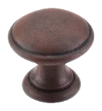 Rounded Knob 1 1/4 Inch in Patina Rouge M1225