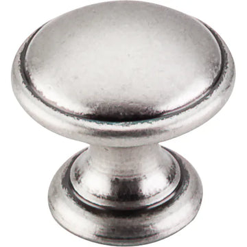 Dakota Rounded Knob 1 1/4'' M1226 Antique Pewter