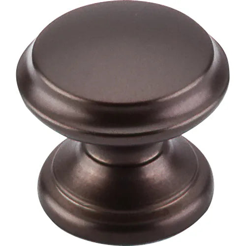 Dakota Flat Top Knob 1 3/8'' M1230 Oil Rubbed Bronze