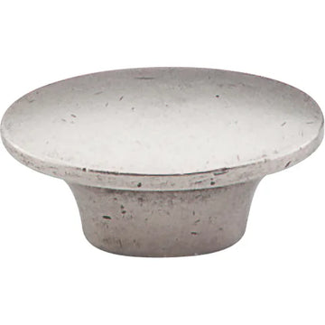 Dakota Oval Knob 1 1/2'' M1235 Antique Pewter