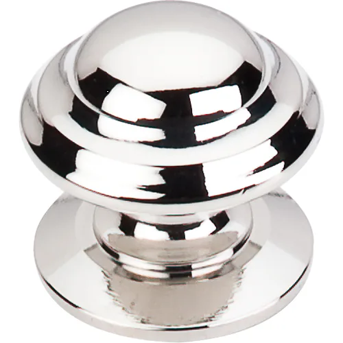 Asbury Empress Knob 1 3/8'' M1324 Polished Nickel