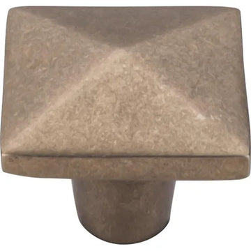 Aspen Square Knob 1 1/2'' M1521 Light Bronze