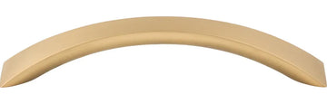 Nouveau III Crescent Flair Pull 5 1/16'' Honey Bronze M1578