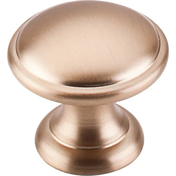 Dakota Rounded Knob 1 1/4'' M1580 Brushed Bronze