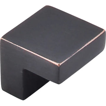 Nouveau III Square Knob 5/8'' cc M1588 Tuscan Bronze