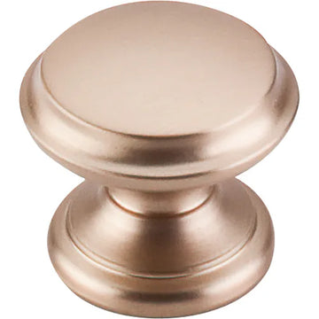 Dakota Flat Top Knob 1 3/8'' M1590 Brushed Bronze
