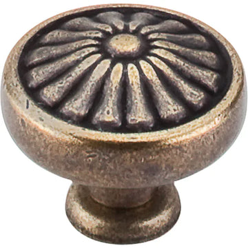 Normandy Flower Knob 1 1/4'' M1597 German Bronze