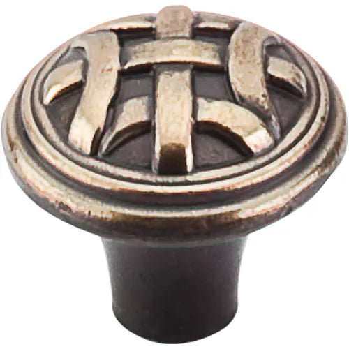 Tuscany Celtic Knob Small 1'' M166 Dark Antique Brass