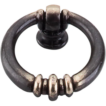 Tuscany Newton Ring Pull 1 1/2'' M176 Dark Antique Brass