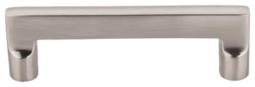 Aspen Ii Flat Sided Pull 4'' cc M1972 Brushed Satin Nickel
