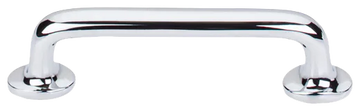 Aspen Ii Rounded Pull 4'' cc M1988 Polished Chrome