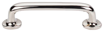 Aspen Ii Rounded Pull 4'' cc M1989 Polished Nickel
