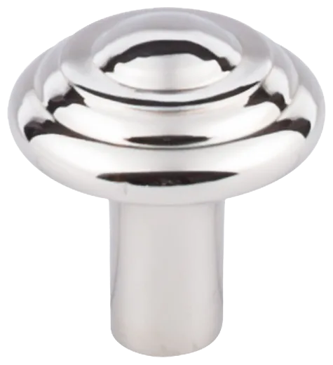 Aspen Ii Button Knob 1 1/4'' M2034 Polished Nickel