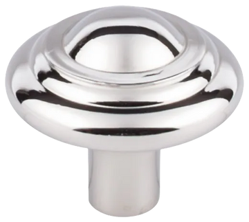 Aspen Ii Button Knob 1 3/4'' M2037 Polished Nickel