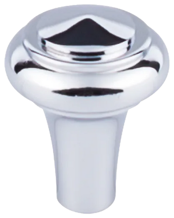 Aspen Ii Peak Knob 1'' M2039 Polished Chrome