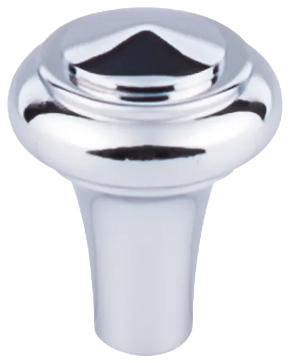 Aspen Ii Peak Knob 1'' M2039 Polished Chrome