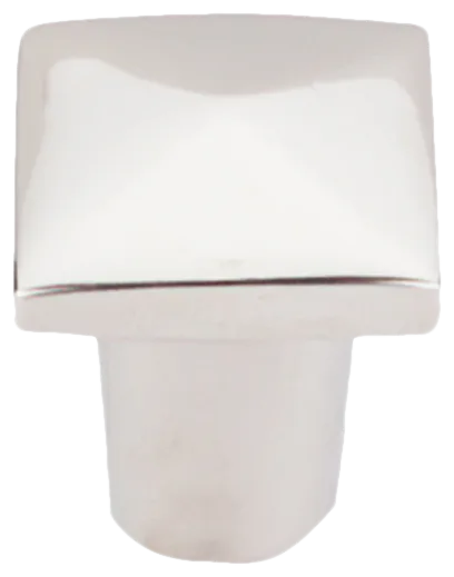 Aspen Ii Square Knob 3/4'' M2055 Polished Nickel