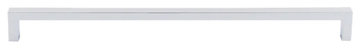 Nouveau III Square Bar Pull 12 5/8'' cc M2144 Polished Chrome