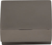 Nouveau III Square Knob 5/8'' Ash Gray