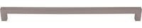 Nouveau III Square Bar Pull 12'' Ash Gray M2178