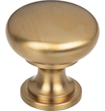 Nouveau Hollow Round Knob 1 3/16'' Honey Bronze M2205