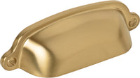 Dakota Charlotte Cup Pull 2 9/16'' Honey Bronze