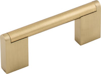 Princetonian Bar Pull 3'' Honey Bronze