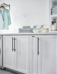 Hopewell Bar Pull 11 11/32'' Ash Gray