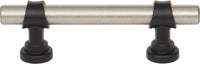 Dakota Bit Pull 3 Inch Pewter Antique and Flat Black M2703