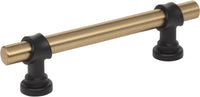 Dakota Bit Pull 3 3/4 Inch Honey Bronze and Flat Black M2705