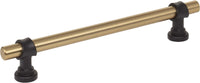 Dakota Bit Pull 6 5/16 Inch Honey Bronze and Flat Black M2729