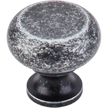 Somerset II Flat Faced Knob 1 1/4'' M273 Black Iron