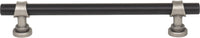 Dakota Bit Pull 6 5/16 Inch Flat Black and Pewter Antique M2730