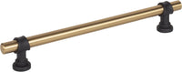 Dakota Bit Pull 7 9/16 Inch Honey Bronze and Flat Black M2741
