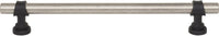 Dakota Bit Pull 7 9/16 Inch Pewter Antique and Flat Black M2743
