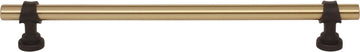 Dakota Bit Pull 8 13/16 Inch Honey Bronze and Flat Black M2753
