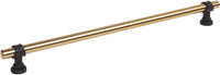Dakota Bit Pull 12 Inch Honey Bronze and Flat Black M2765
