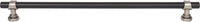 Dakota Bit Pull 12 Inch Flat Black and Pewter Antique M2766