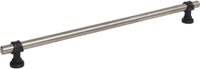 Dakota Bit Pull 12 Inch Pewter Antique and Flat Black M2767