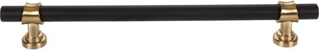 Dakota Bit Appliance Pull 18 Inch Flat Black and Honey Bronze M2788