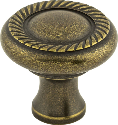 Somerset II Swirl Cut Knob 1 1/4 Inch German Bronze TPK-M330