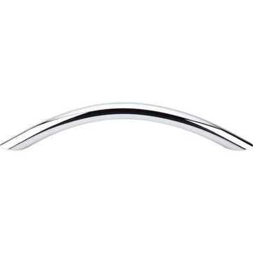 Nouveau Curved Wire Pull 5 1/16'' cc M427 Polished Chrome