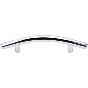 Nouveau Curved Bar Pull 3 3/4'' cc M533 Polished Chrome
